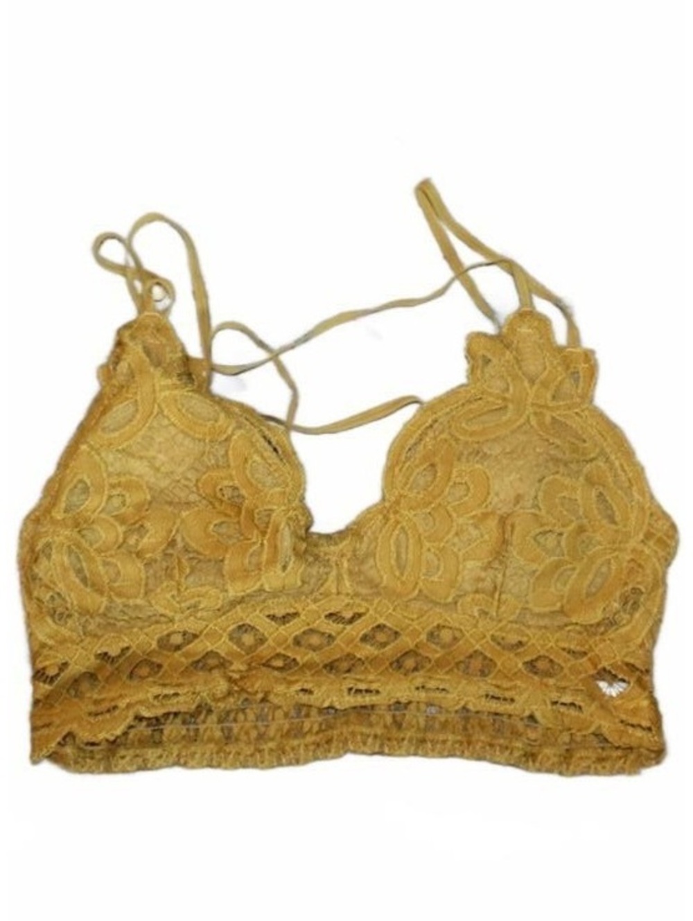 Anemone yellow bralette free people look alike